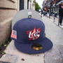 USA New Era Navy 2023 World Baseball Classic With Flag 59FIFTY Fitted Hat