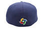USA New Era Navy 2023 World Baseball Classic With Flag 59FIFTY Fitted Hat