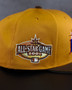 Seattle Mariners New Era "Peanut Butter" Script Panama Tan/Walnut Bill And Stone Bottom With 2001 All-Star Game Patch On Side 59FIFTY Fitted Hat