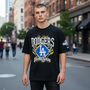 Los Angeles Dodgers Men’s New Era Black 2025 World Series Short Sleeve T-Shirt