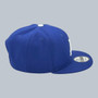 Los Angeles Dodgers New Era All Royal Blue Basic With Gray Bottom 9FIFTY Adjustable Snapback Hat