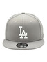 Los Angeles Dodgers New Era All Gray Basic 9FIFTY Adjustable Snapback Hat