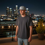 Los Angeles Dodgers New Era All Gray Basic 9FIFTY Adjustable Snapback Hat