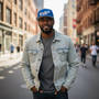 Brooklyn Dodgers Pro Standard Royal Blue Script With Health Patch Adjustable Snapback Hat