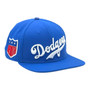 Brooklyn Dodgers Pro Standard Royal Blue Script With Health Patch Adjustable Snapback Hat