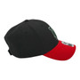 Los Angeles Dodgers 47 Brand Black/Red Basic Logo MVP Adjustable Velcro Back Hat