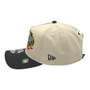 Los Angeles Dodgers New Era Cream/Charcoal 2025 World Series Champions Locker Room 9FORTY A-Frame SnapBack Hat