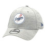 Los Angeles Dodgers New Era Gray 2023 Clubhouse 39THIRTY Stretch Fit Hat