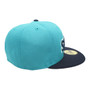 Seattle Mariners New Era "Seattle" Aqua/Navy Brim With Gray Bottom 59FIFTY Fitted Hat