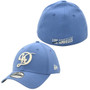 Los Angeles Dodgers New Era Sky Blue Letter D With LA Logo 39THIRTY Stretch Fit Hat