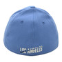 Los Angeles Dodgers New Era Sky Blue Letter D With LA Logo 39THIRTY Stretch Fit Hat