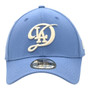 Los Angeles Dodgers New Era Sky Blue Letter D With LA Logo 39THIRTY Stretch Fit Hat
