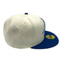 Seattle Mariners New Era Chrome White/ Royal Blue Brim With Sky Blue Bottom 59FIFTY Fitted Hat