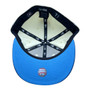 Seattle Mariners New Era Chrome White/ Royal Blue Brim With Sky Blue Bottom 59FIFTY Fitted Hat