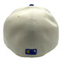 Seattle Mariners New Era Chrome White/Royal Blue Brim With Toasted Peanut Bottom 59FIFTY Fitted Hat