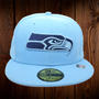 Seattle Seahawks New Era All Sky Blue 59FIFTY Fitted Hat