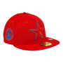 Dallas Cowboys New Era Red/Sky Blue Bottom With Dallas Cowboy Patch 59FIFTY Fitted Hat