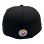 Pittsburgh Steelers New Era All Black 2023 NFL Draft 59FIFTY Fitted Hat