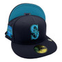 Seattle Mariners New Era All Navy/Light Blue 2023 Father's Day On-Field 59FIFTY Fitted Hat