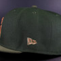 Seattle Mariners New Era Dark Seaweed/Olive Green Bill And Gray Bottom With 40th Anniversary Patch On Side 59FIFTY Fitted Hat