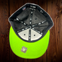 Seattle Seahawks New Era Gray/Navy Bill And Neon Green Bottom 59FIFTY Fitted Hat