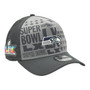 Seattle Seahawk New Era Charcoal Gray Super Bowl LX 9FORTY A-Frame Trucker Mesh Adjustable Snapback Hat
