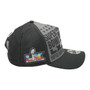 Seattle Seahawk New Era Charcoal Gray Super Bowl LX 9FORTY A-Frame Trucker Mesh Adjustable Snapback Hat