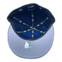 Dallas Cowboys New Era All Navy With Metal State Gold Badge 59FIFTY Fitted Hat