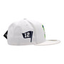 Seattle Seahawks New Era All White 2019 NFL Draft Spotlight 59FIFTY Fitted Hat