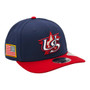 USA New Era Navy/Red 2026 World Baseball Classic With Flag 9SEVENTY Stretch Fit Snapback Hat