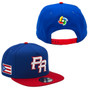 Puerto Rico New Era Royal Blue/Red 2026 World Baseball Classic With Flag 9FIFTY A-Frame Adjustable Snapback Hat