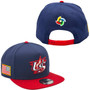USA New Era Navy/Red 2026 World Baseball Classic With Flag 9FIFTY A-Frame Adjustable Snapback Hat
