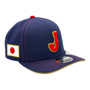 Japan New Era Navy 2026 World Baseball Classic With Flag 9SEVENTY Stretch Fit Snapback Hat