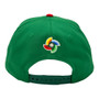 Mexico New Era Green/Red 2026 World Baseball Classic With Flag 9SEVENTY Stretch Fit Snapback Hat