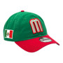 Mexico New Era Green/Red 2026 World Baseball Classic With Flag 9TWENTY Adjustable Hat