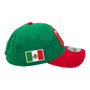 Mexico New Era Green/Red 2026 World Baseball Classic With Flag 9TWENTY Adjustable Hat