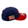 USA New Era Navy/Red 2026 World Baseball Classic With Flag 39THIRTY M-Crown Stretch Fit Hat