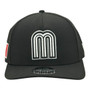 Mexico New Era Black And White 2026 World Baseball Classic With Flag 9FORTY M-Crown A-Frame Adjustable Snapback Hat