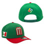 Mexico New Era Green/Red 2026 World Baseball Classic With Flag 9FORTY M-Crown A-Frame Adjustable Snapback Hat