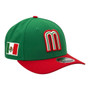 Mexico New Era Green/Red 2026 World Baseball Classic With Flag 9FORTY M-Crown A-Frame Adjustable Snapback Hat