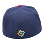 USA New Era Navy/Red 2026 World Baseball Classic With Flag 59FIFTY Fitted Hat