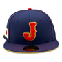 Japan New Era Navy 2026 World Baseball Classic With Flag 59FIFTY Fitted Hat
