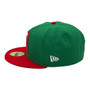 Mexico New Era Green/Red 2026 World Baseball Classic With Flag 59FIFTY Fitted Hat