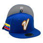 Venezuela New Era Royal Blue 2026 World Baseball Classic With Flag 59FIFTY Fitted Hat