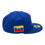 Venezuela New Era Royal Blue 2026 World Baseball Classic With Flag 59FIFTY Fitted Hat