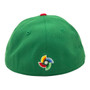 Mexico New Era Green/Red 2026 World Baseball Classic With Flag 39THIRTY M-Crown Stretch Fit Hat
