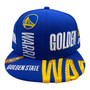Golden State Warriors New Era Royal Blue With Team Logos All Over 59FIFTY Fitted Hat