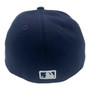 Los Angeles Dodgers New Era All Navy With White Logo 59FIFTY Fitted Hat