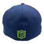 Seattle Seahawks New Era All Navy With Metal State Gold Badge And Logo Inside 59FIFTY Fitted Hat