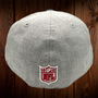 Seattle Seahawks New Era Heather Gray/Navy Bill 59FIFTY Fitted Hat